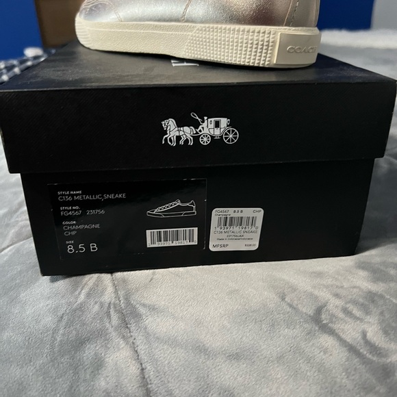 Bcoach sneaker stiyle name is metallic
Style # FG4567 231756 color champagne - Picture 4 of 5